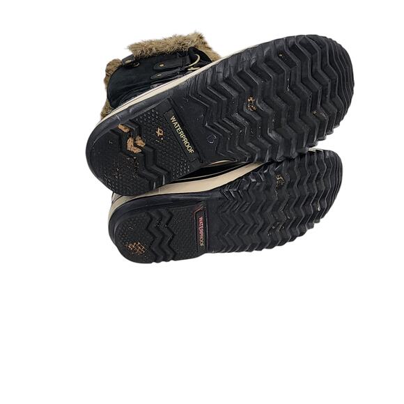 Sorel Women's Joan of Arctic Lined Faux Shearling Waterproof Boots Size 6 - Picture 3 of 5